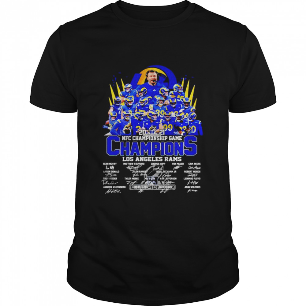 Nice los Angeles Rams NFC championship game shirt