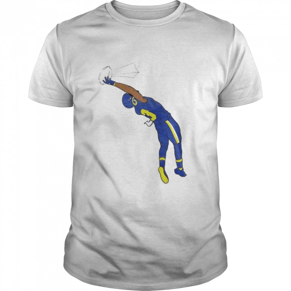 Rams Cam Akers obj trophy shirt