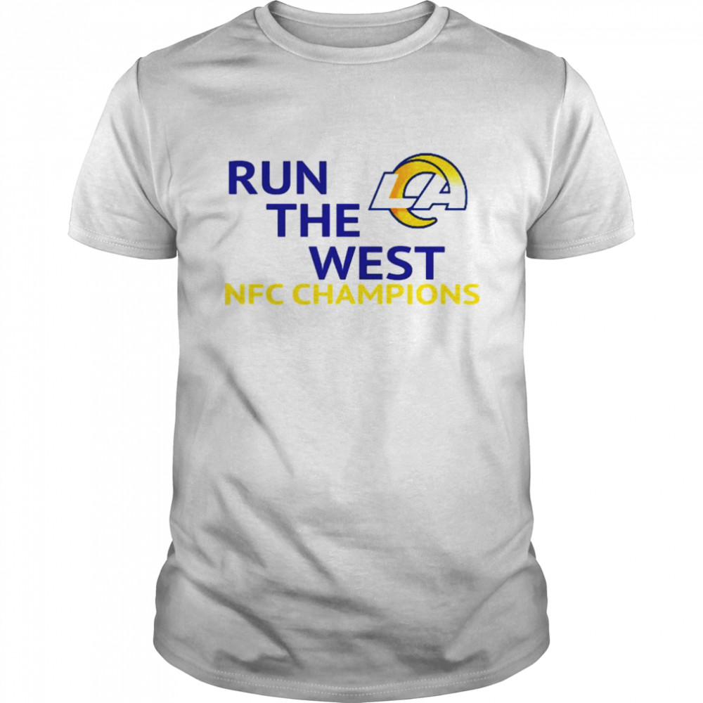 run the west 2022 NFC west Division champions shirt