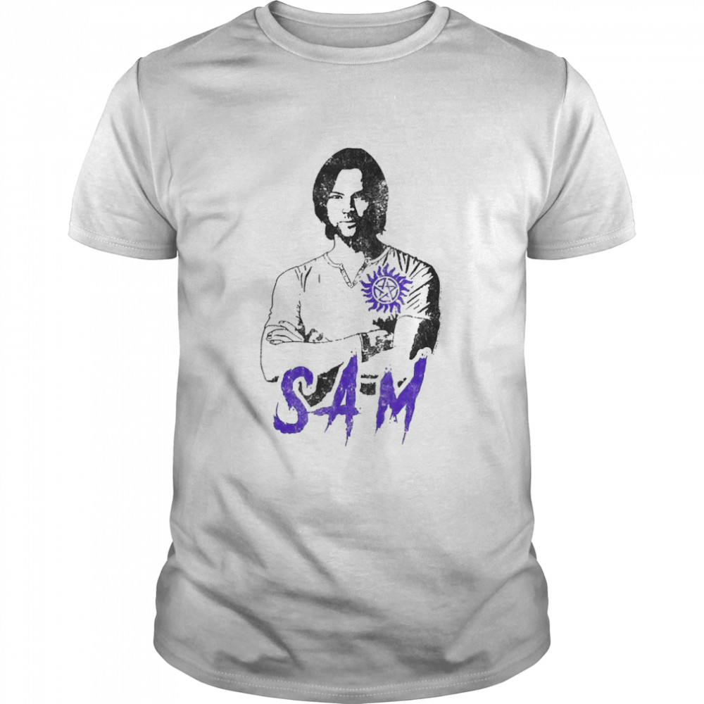 Supernatural Sam Winchester Simple Portrait Shirt