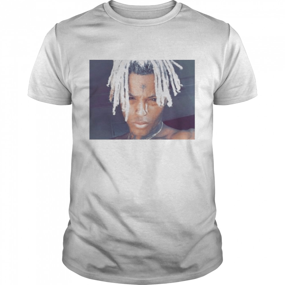 The kanye designed xxxtentacion shirt