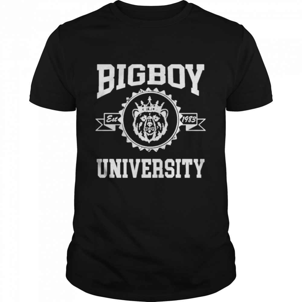 Big boy university shirt