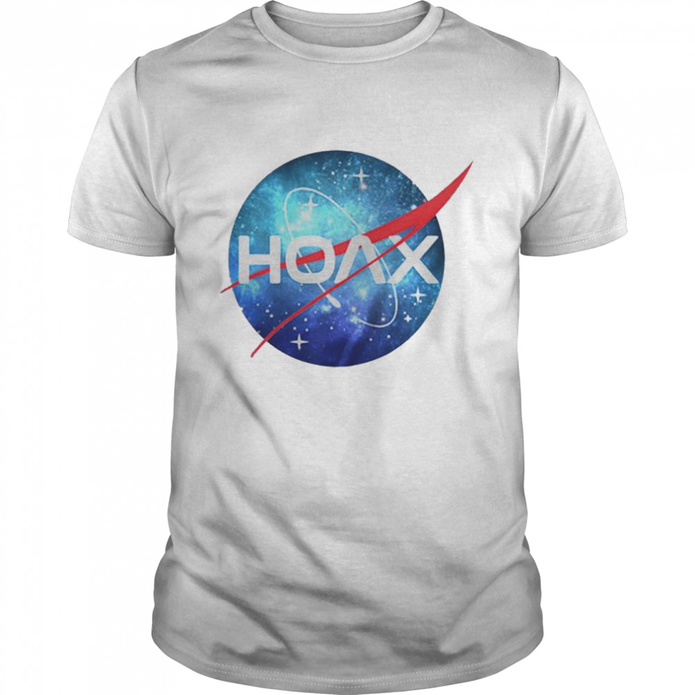 Hoax Nasa Parody Logo shirt