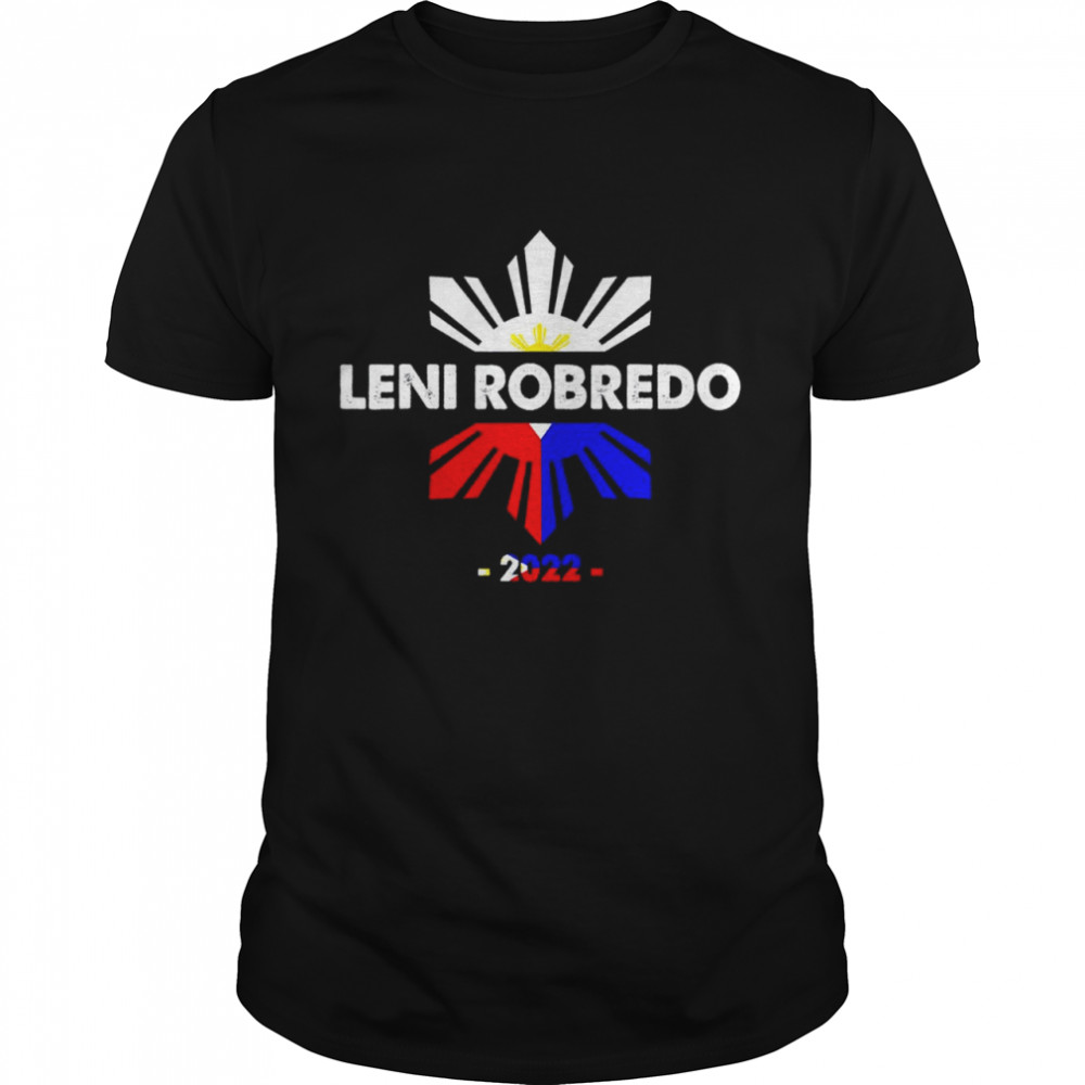 Leni Robredo 2022 Philippine Flag Kakampink Leni President Shirt