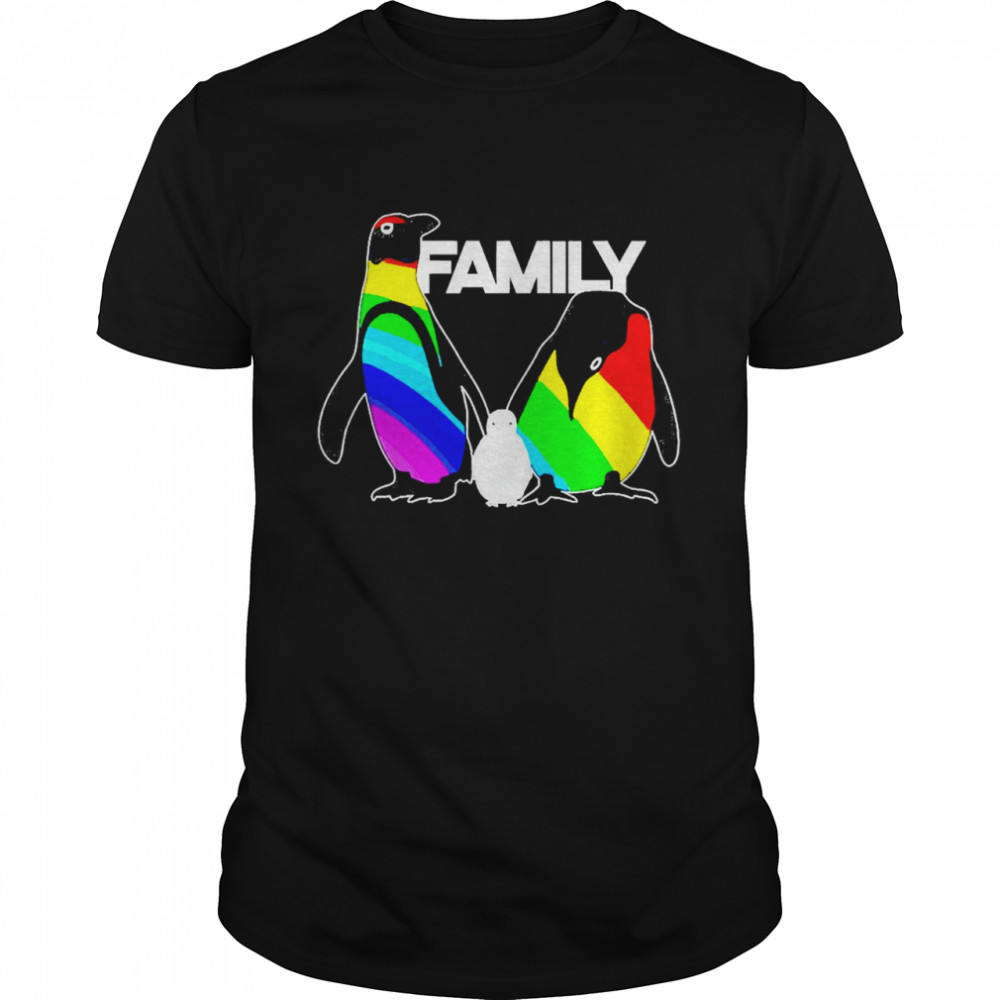 LGBT Penguin Family Shirt