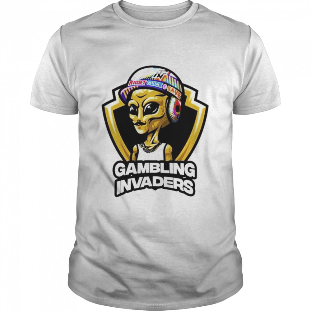 Nfteams Gambling Invaders shirt