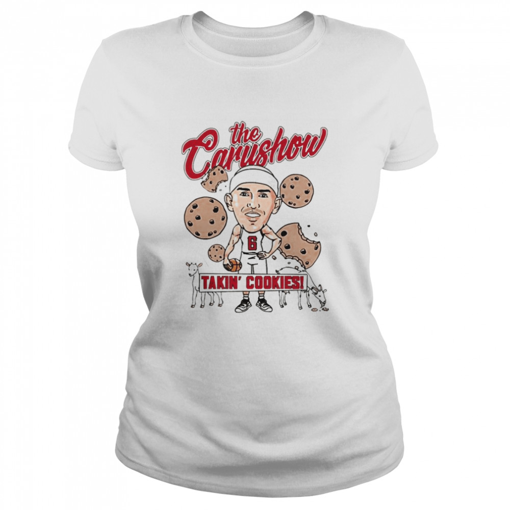 The Carushow Takin’ Cookies Alexcarushow Store Back To Caruso Cookies  Classic Women's T-shirt