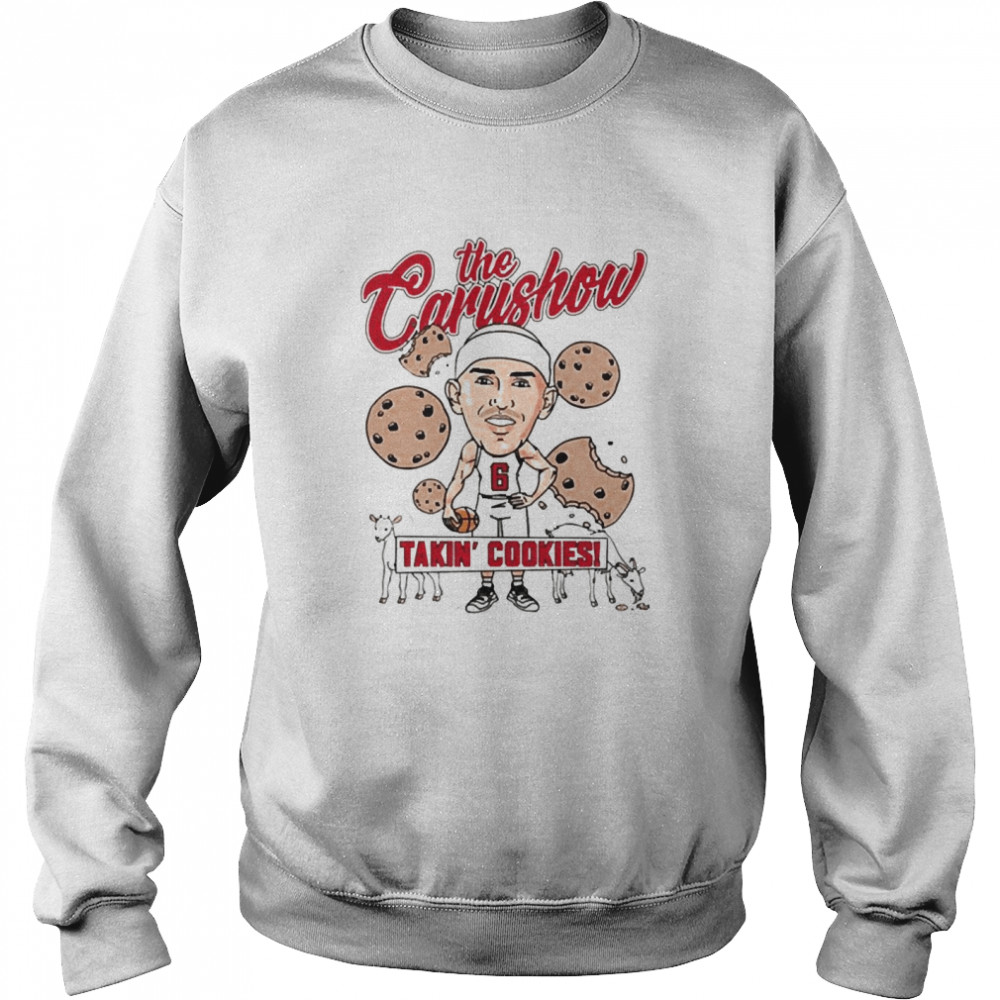 The Carushow Takin’ Cookies Alexcarushow Store Back To Caruso Cookies  Unisex Sweatshirt