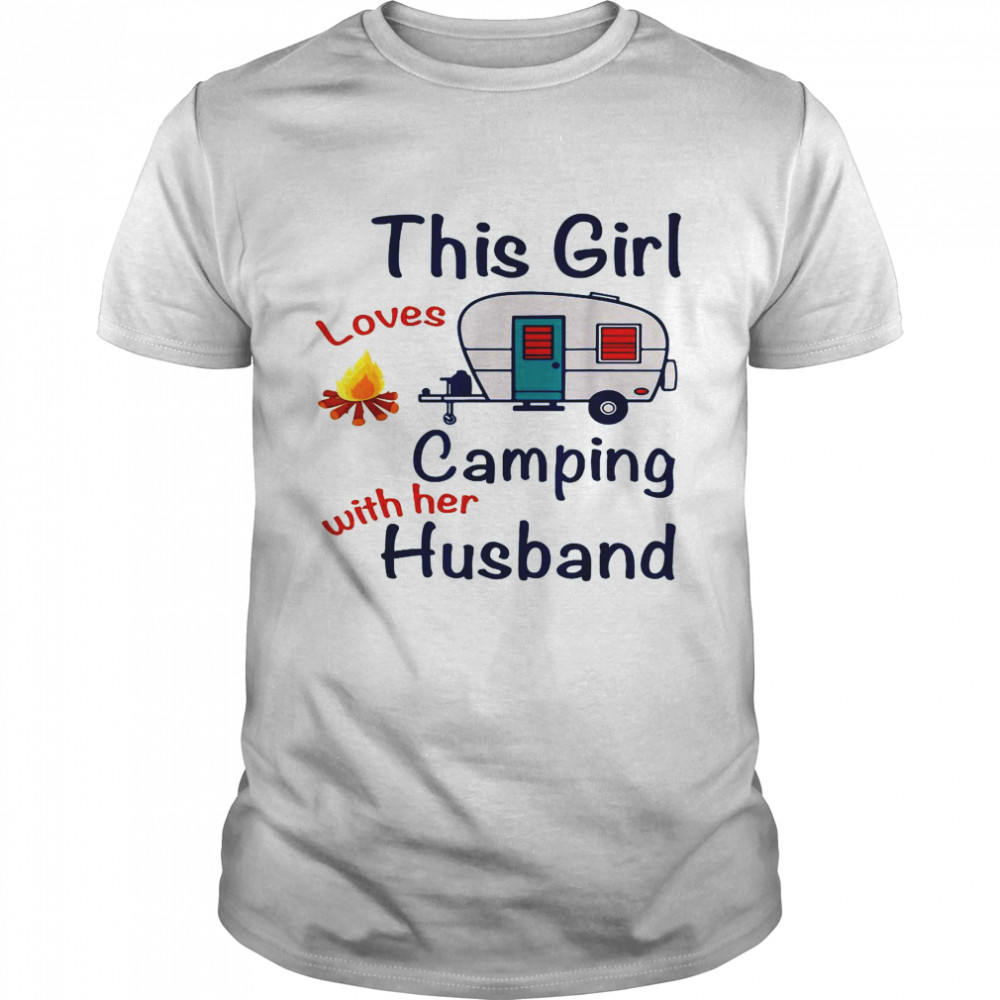 This girl loves camping with her husband’s heart