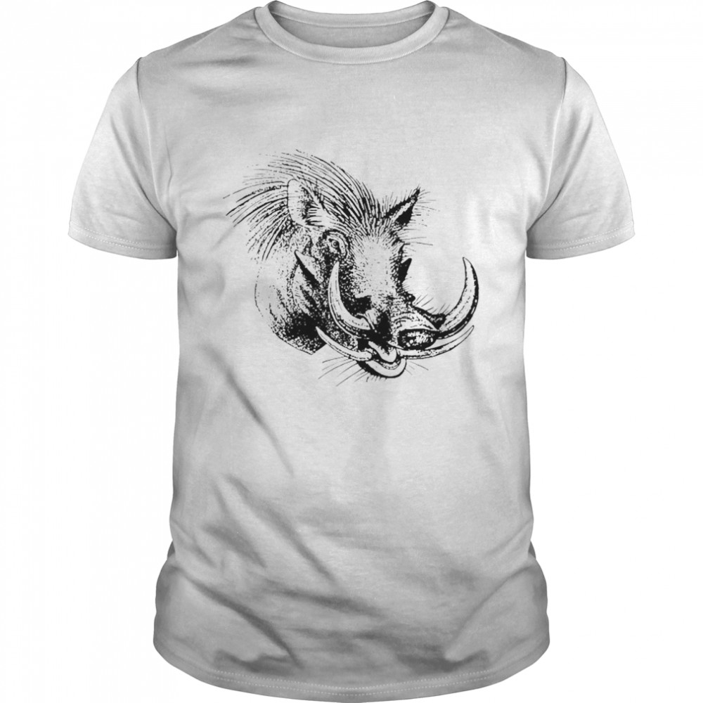 Warthog Boar Shirt Pig Hunting African Hunter Shirt