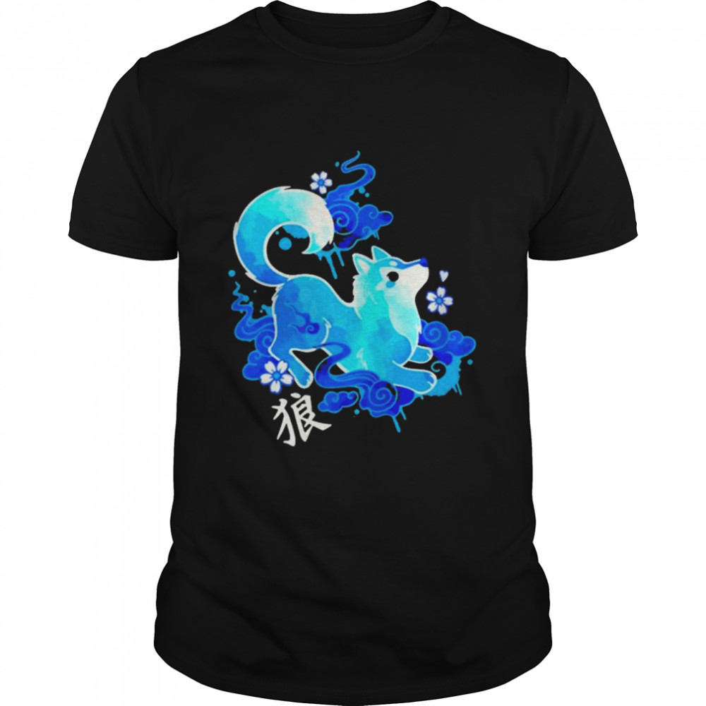 Wolf Spirit Kawaii Chinese Style Shirt