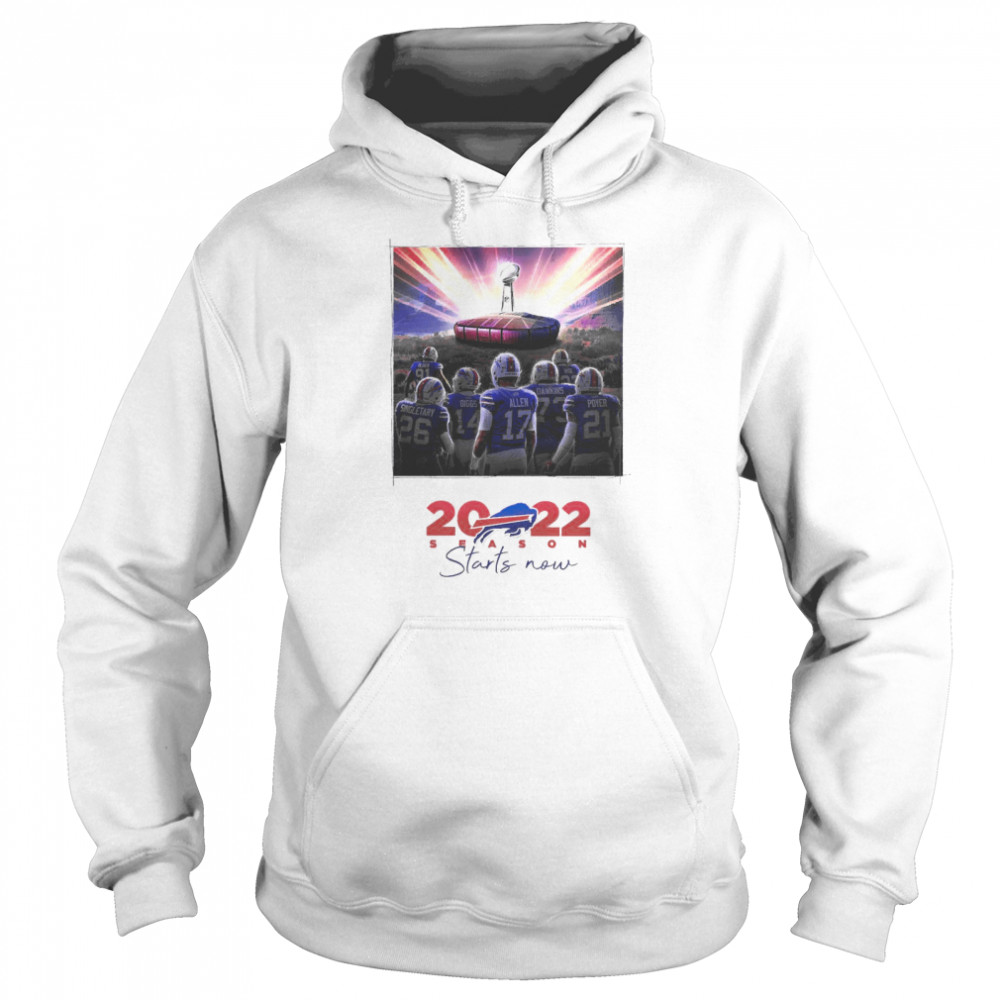 Bills Mafia 2022 Season Starts Now Champions  Unisex Hoodie