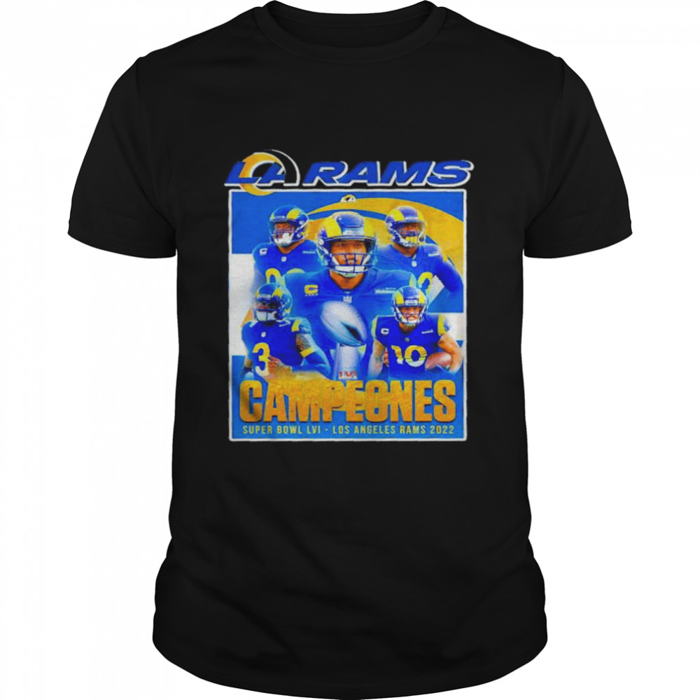 Los Angeles Rams campeones Super Bowl Bound LVI 2022 shirt