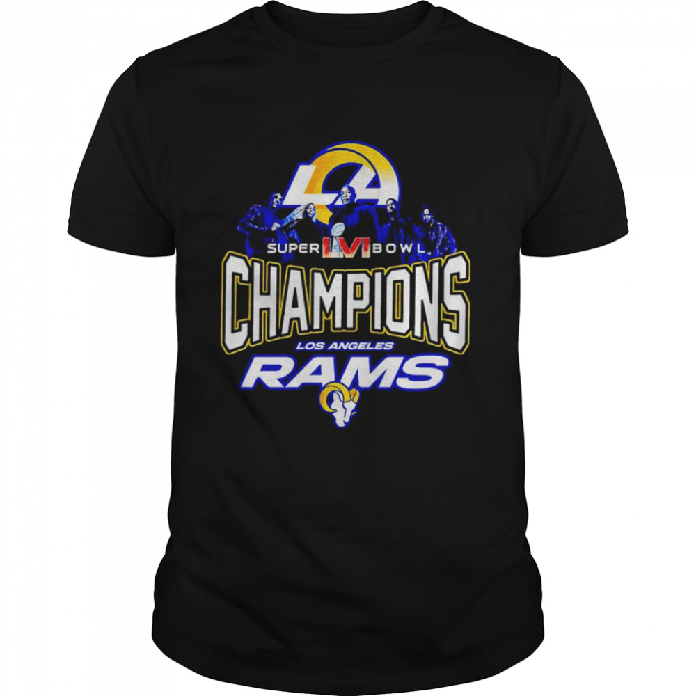 Los Angeles Rams LVI Super Bowl 2022 Champions halftime shirt