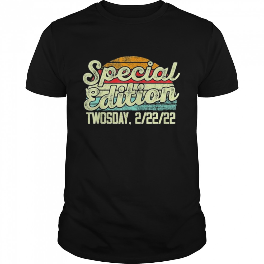 Retro Special Edition Twosday Tuesday February 22nd 2022 shirt