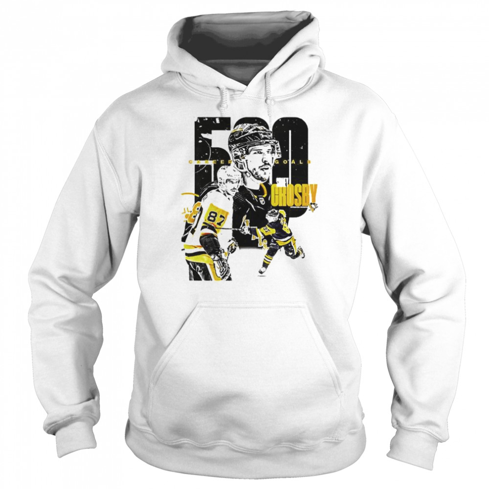 Sidney Crosby 500 Pittsburgh Penguins NHL shirt Unisex Hoodie