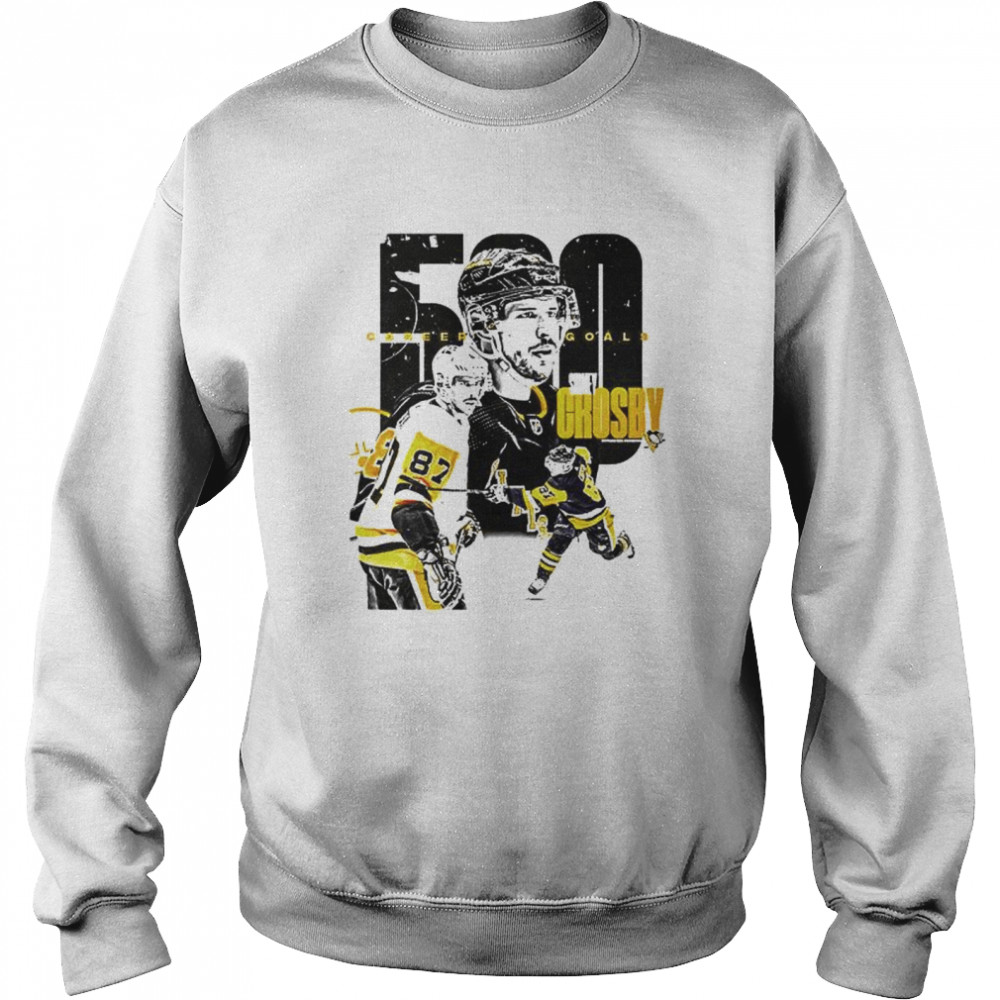 Sidney Crosby 500 Pittsburgh Penguins NHL shirt Unisex Sweatshirt