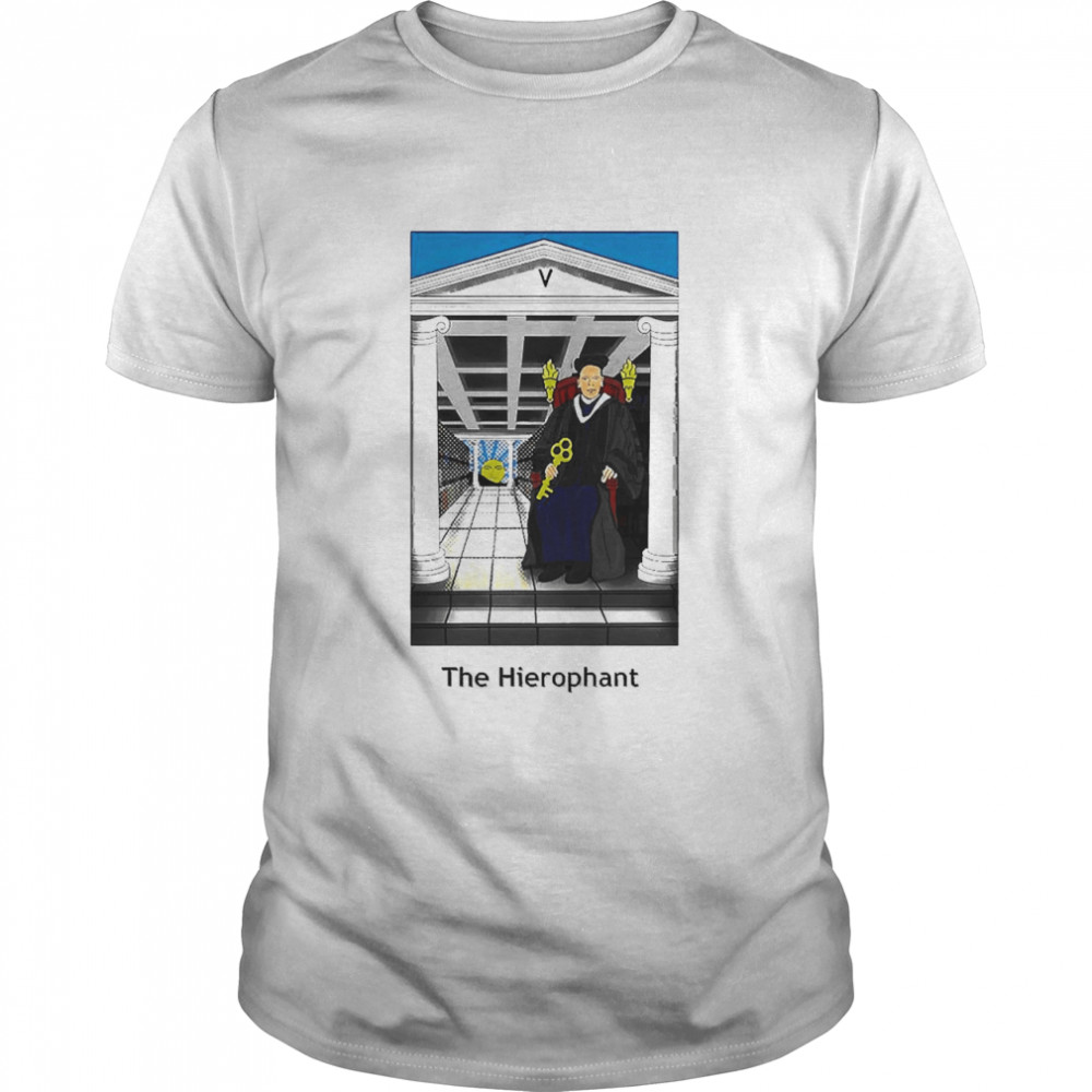 The Hierophant V Tarot Card Shirt