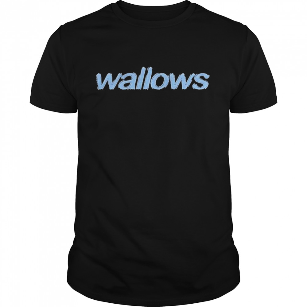 Wallows Music Merch Textured Type Wallows 2022 Shirt