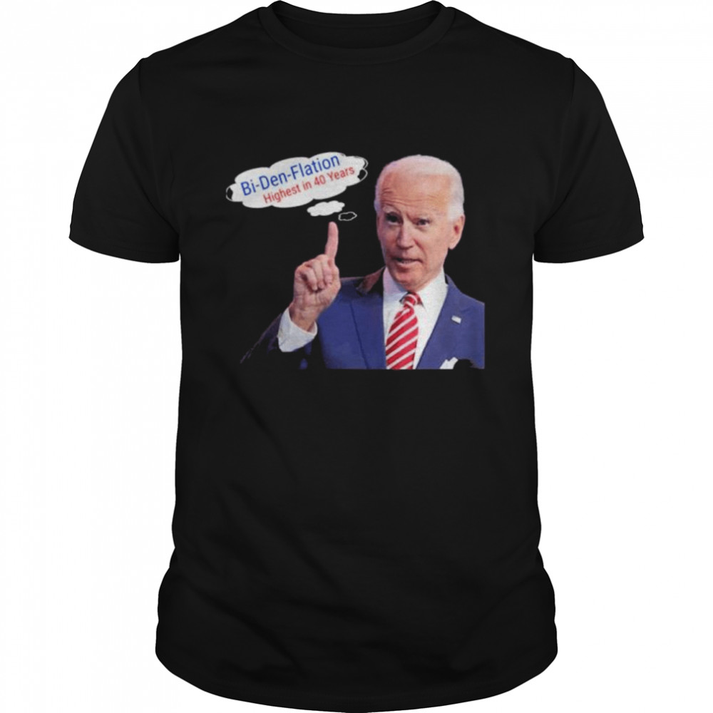 Biden Inflation Highest in 40 Years Lets Go Brandon shirt