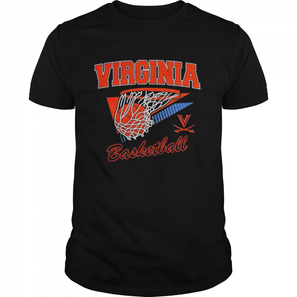 Cavaliers with this retro Virginia Basketball shirt