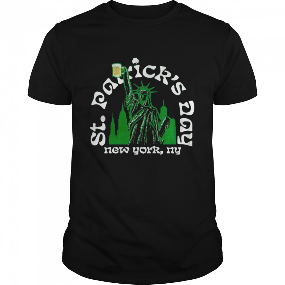 Liberty beer St Patrick’s day New York shirt