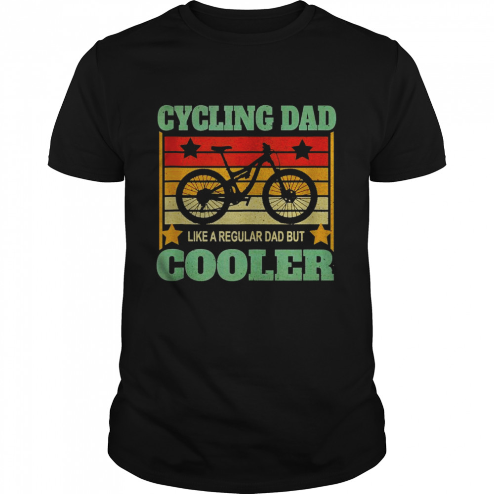Father’s Day Cycling Dad Bike Rider Cyclist Biking Shirt