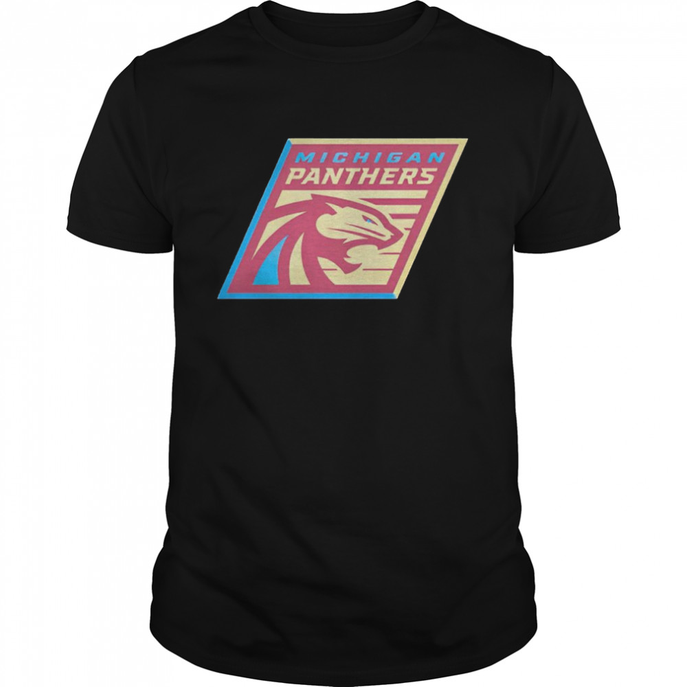 USFL Michigan Panthers Fleeces Shirt