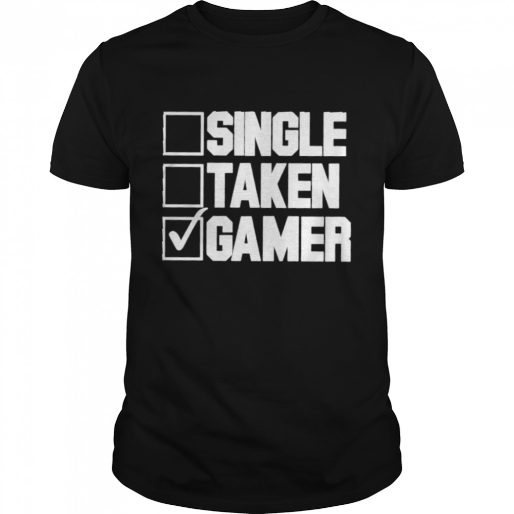 Singer taken gamer shirt