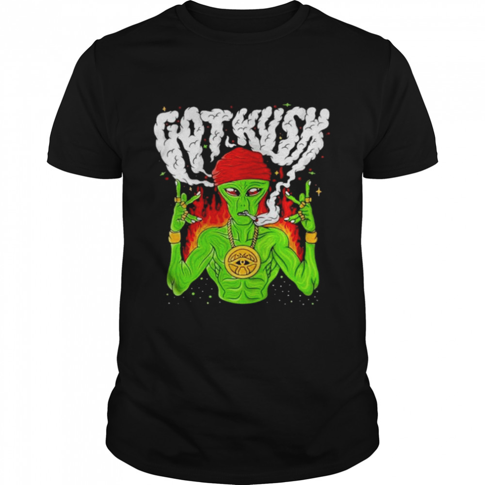 Aliens got kush shirt