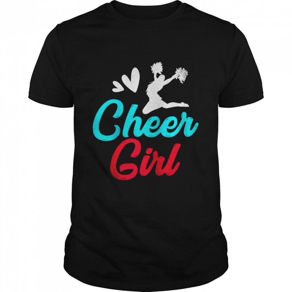 Cheering Practice Cheer Girl Cheerleader Cheerleading Shirt