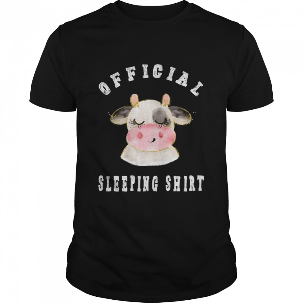 Cow sleeping shirt pajamas nightgown Shirt