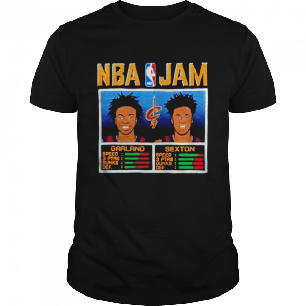 NBA Jam Cavs Garland And Sexton Shirt