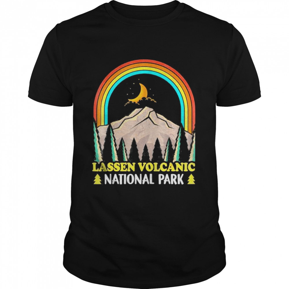 Lassen Volcanic National Park Vintage 70s 80s Camping T-Shirt