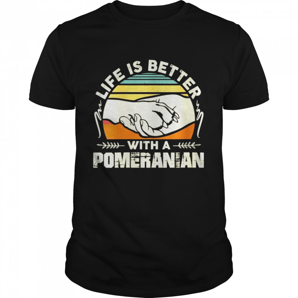 Pomeranian Shirt Dog Mom Dog Shirt