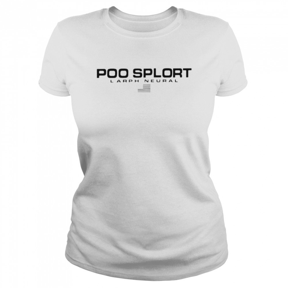 Poo Splort Larph Neural  Classic Women's T-shirt