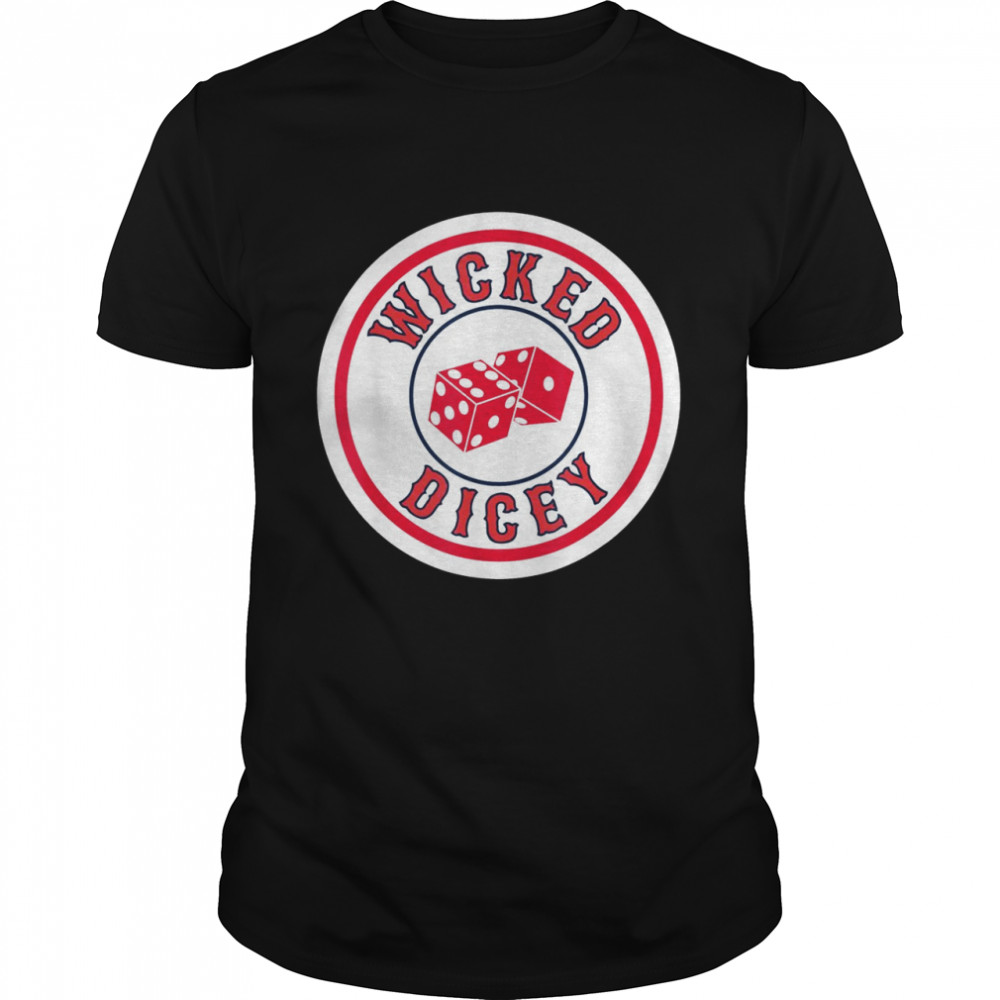 Wicked Dicey Baseball Logo Style Shirt