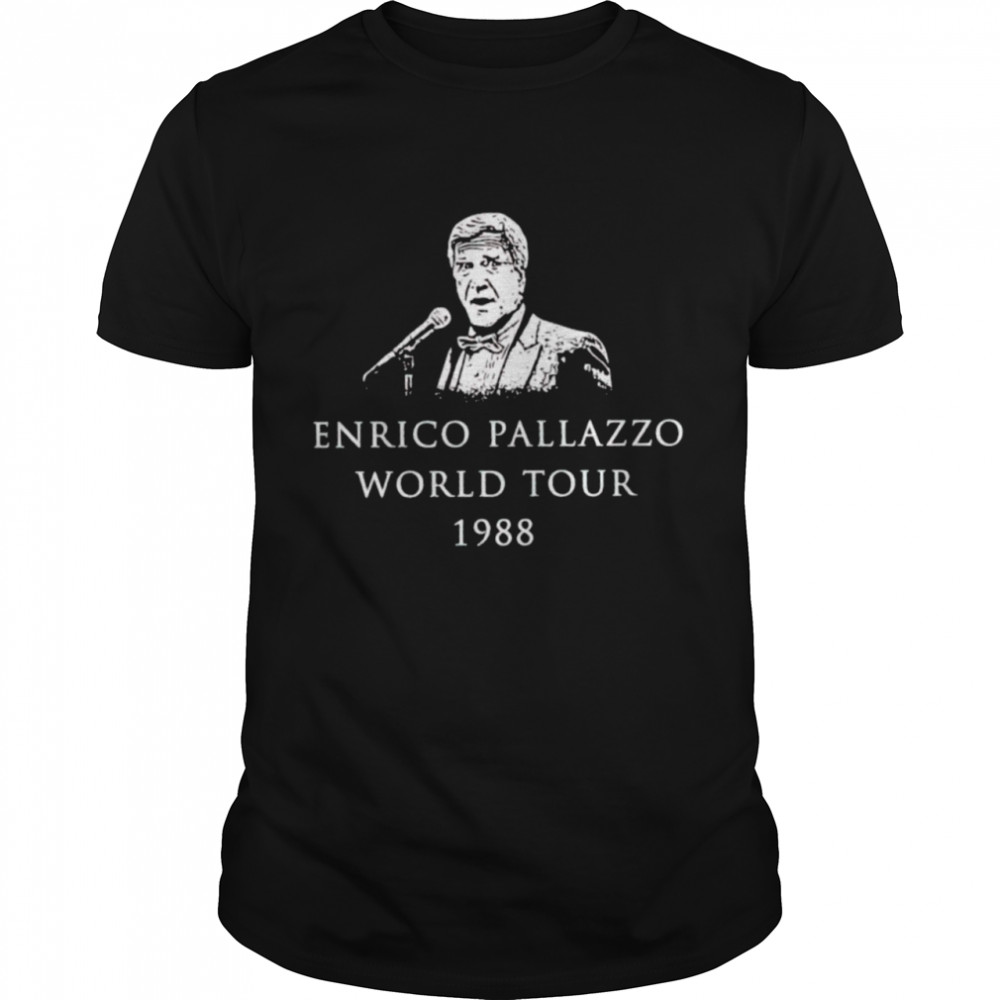 Enrico Pallazzo World Tour shirt