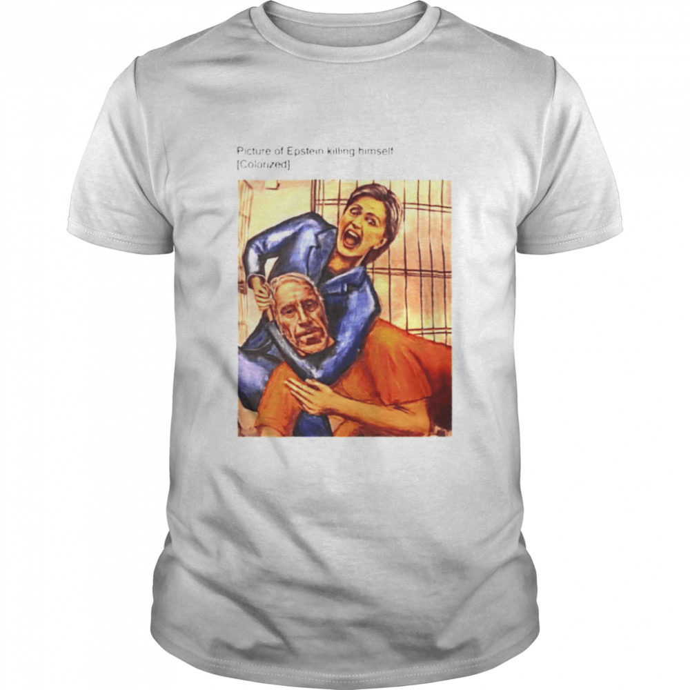 Jorge Ventura Media picture of epstein killing himself shirt