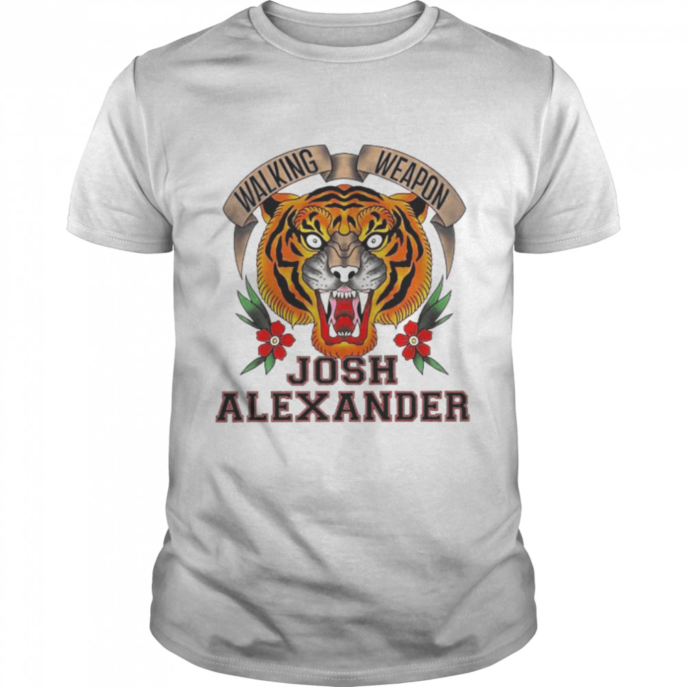 Josh Alexander walking weapon shirt