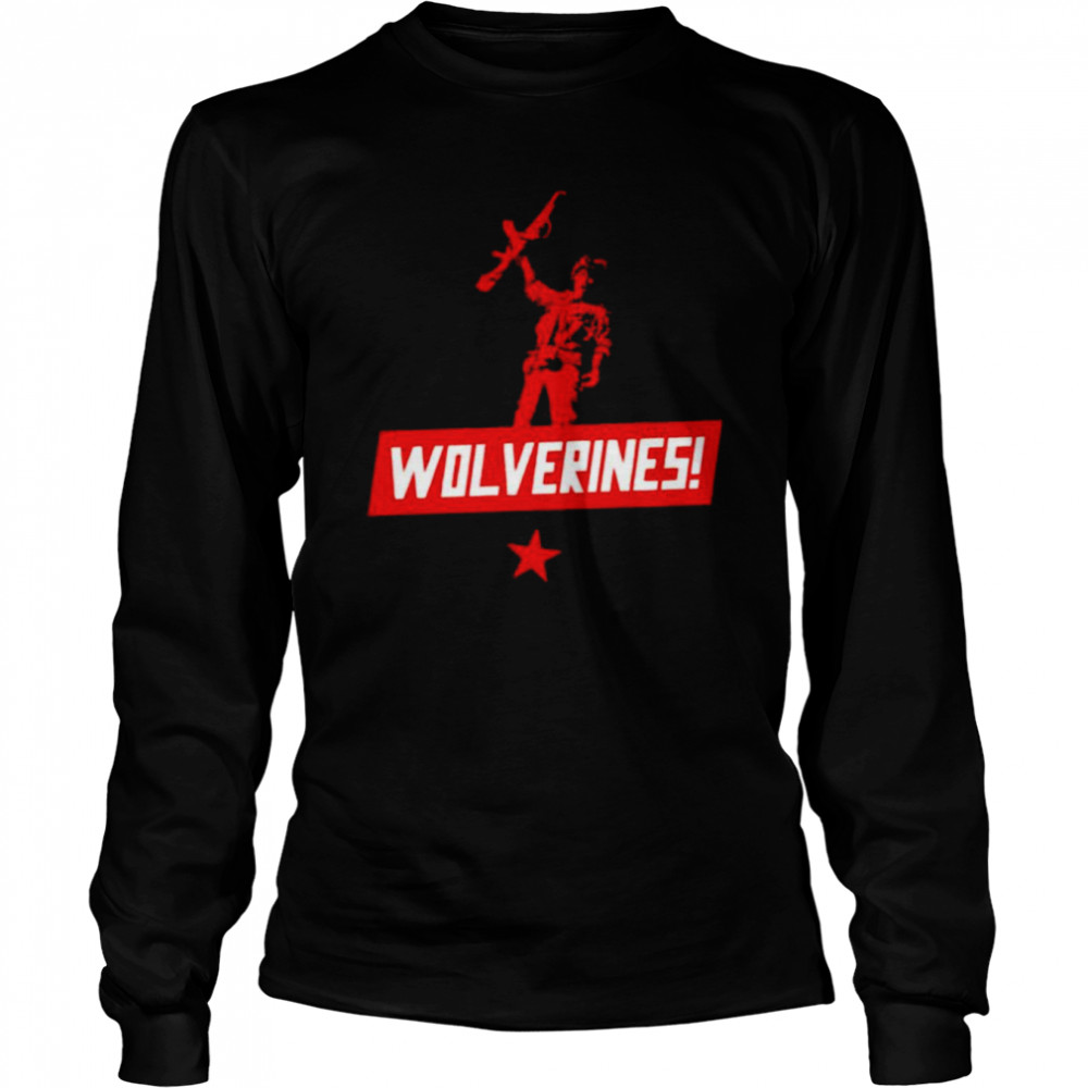 Wolverines veteran shirt Long Sleeved T-shirt