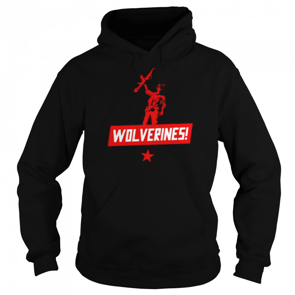 Wolverines veteran shirt Unisex Hoodie