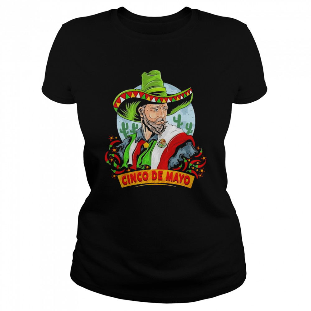 Cinco De Mayo Celebration Art  Classic Women's T-shirt