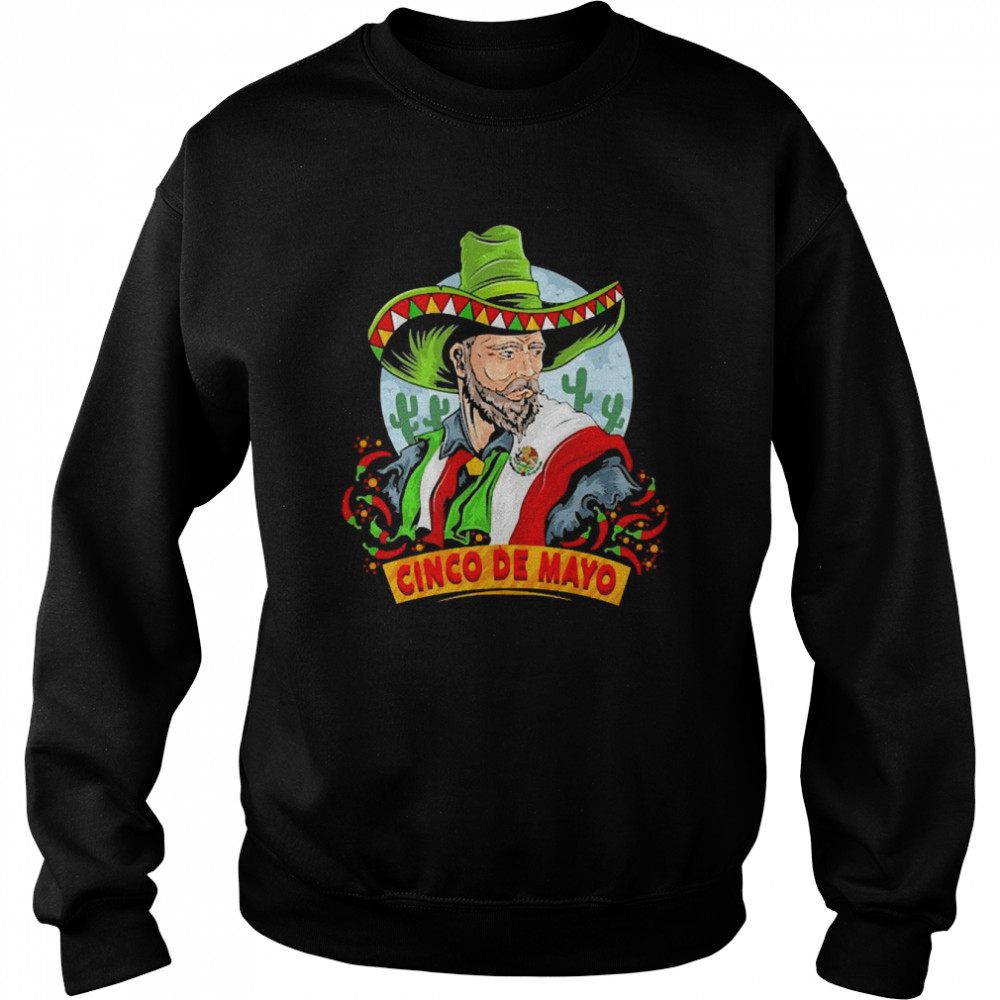 Cinco De Mayo Celebration Art  Unisex Sweatshirt