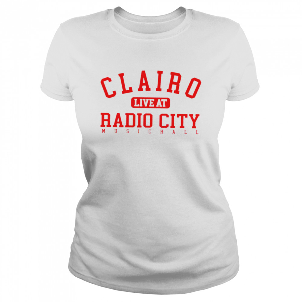 Clairo live at radio city shirt Classic Women's T-shirt