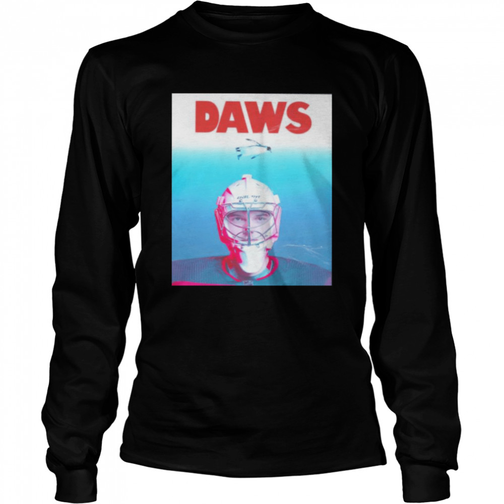 Daws New Jersey Devils Jaws shirt Long Sleeved T-shirt