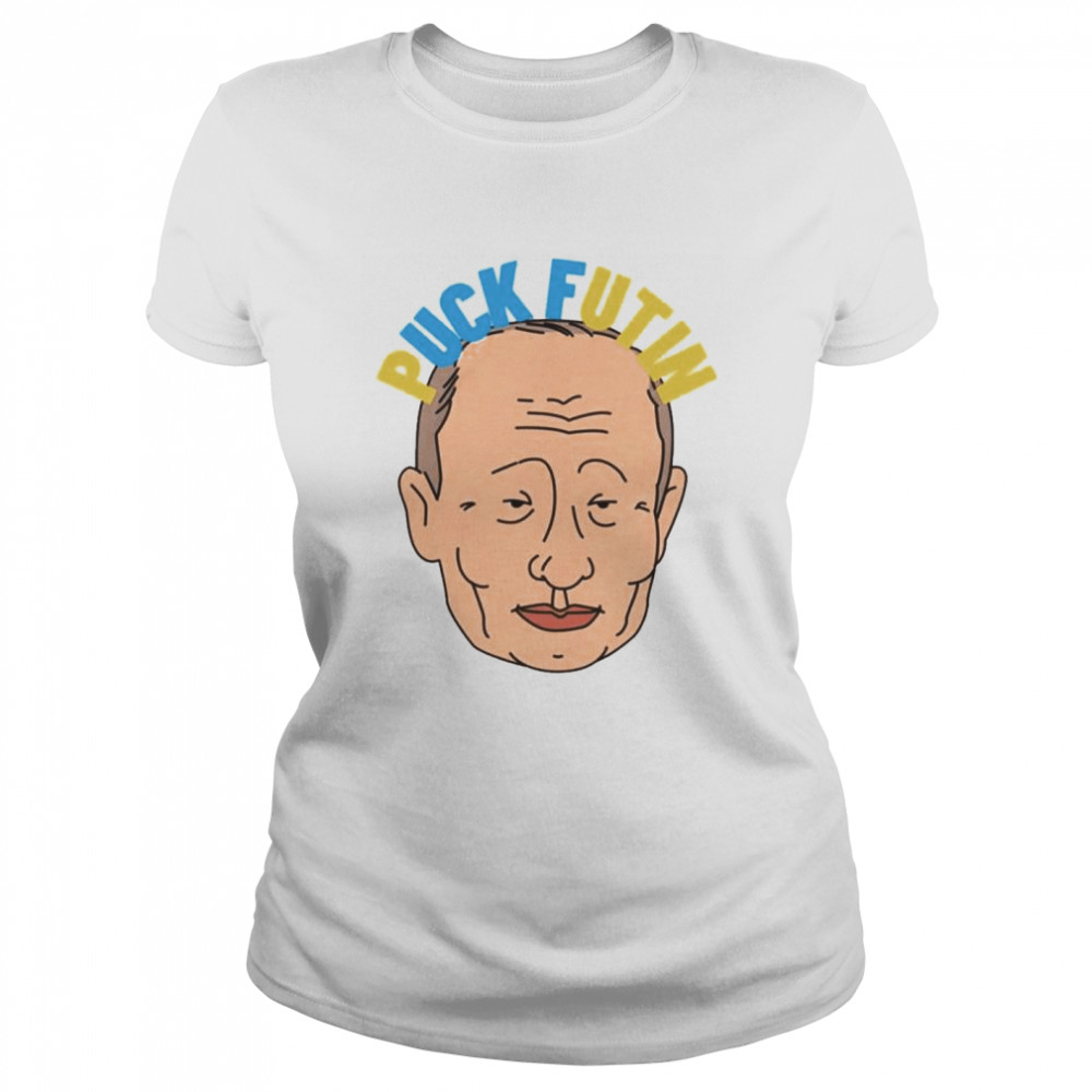 Fuck Putin Stand With Ukraine T- Classic Women's T-shirt