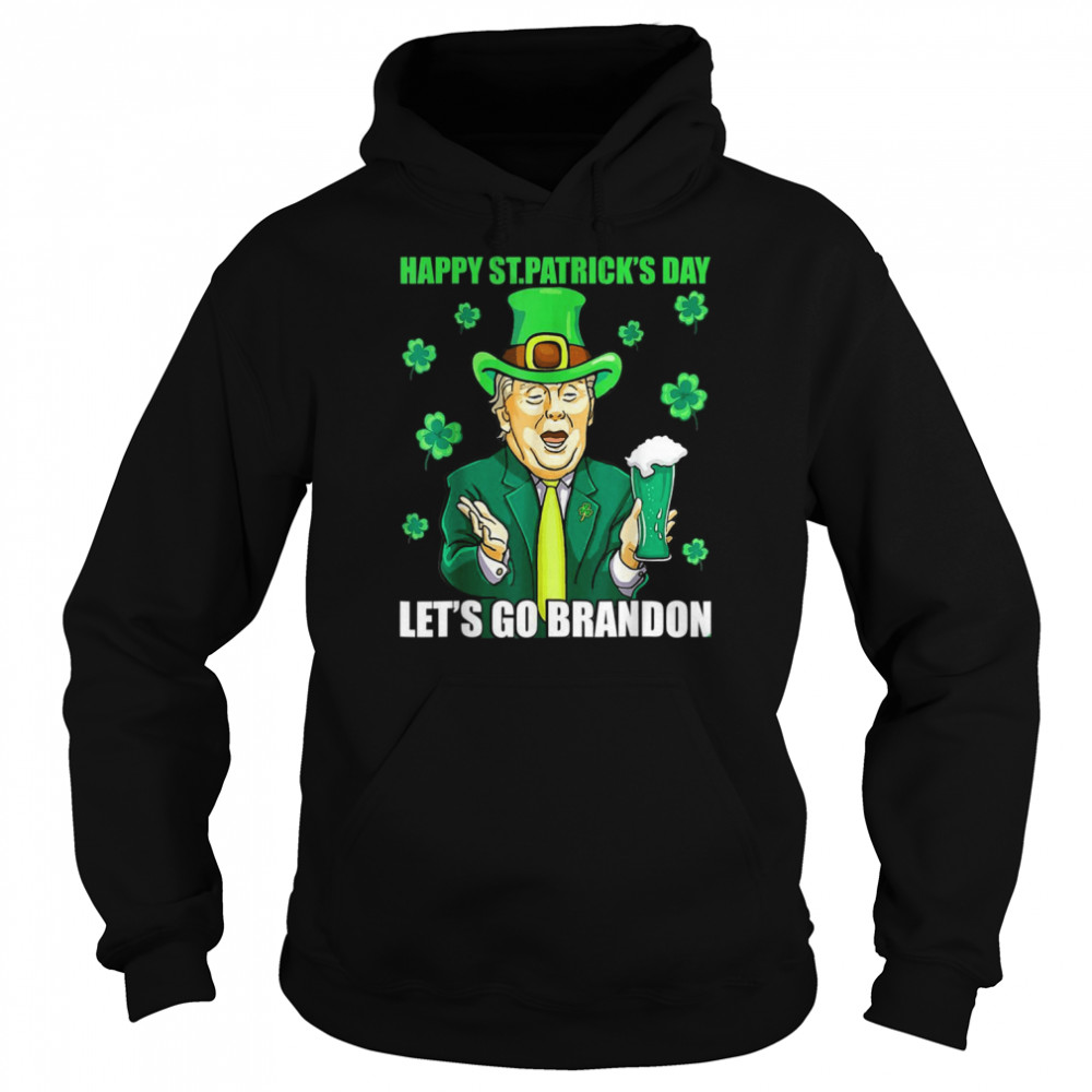 Lets Go Shamrock Brandon Happy St Patrick Day  Unisex Hoodie