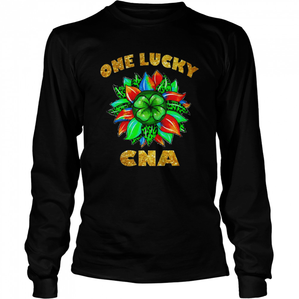 One Lucky CNA  Long Sleeved T-shirt