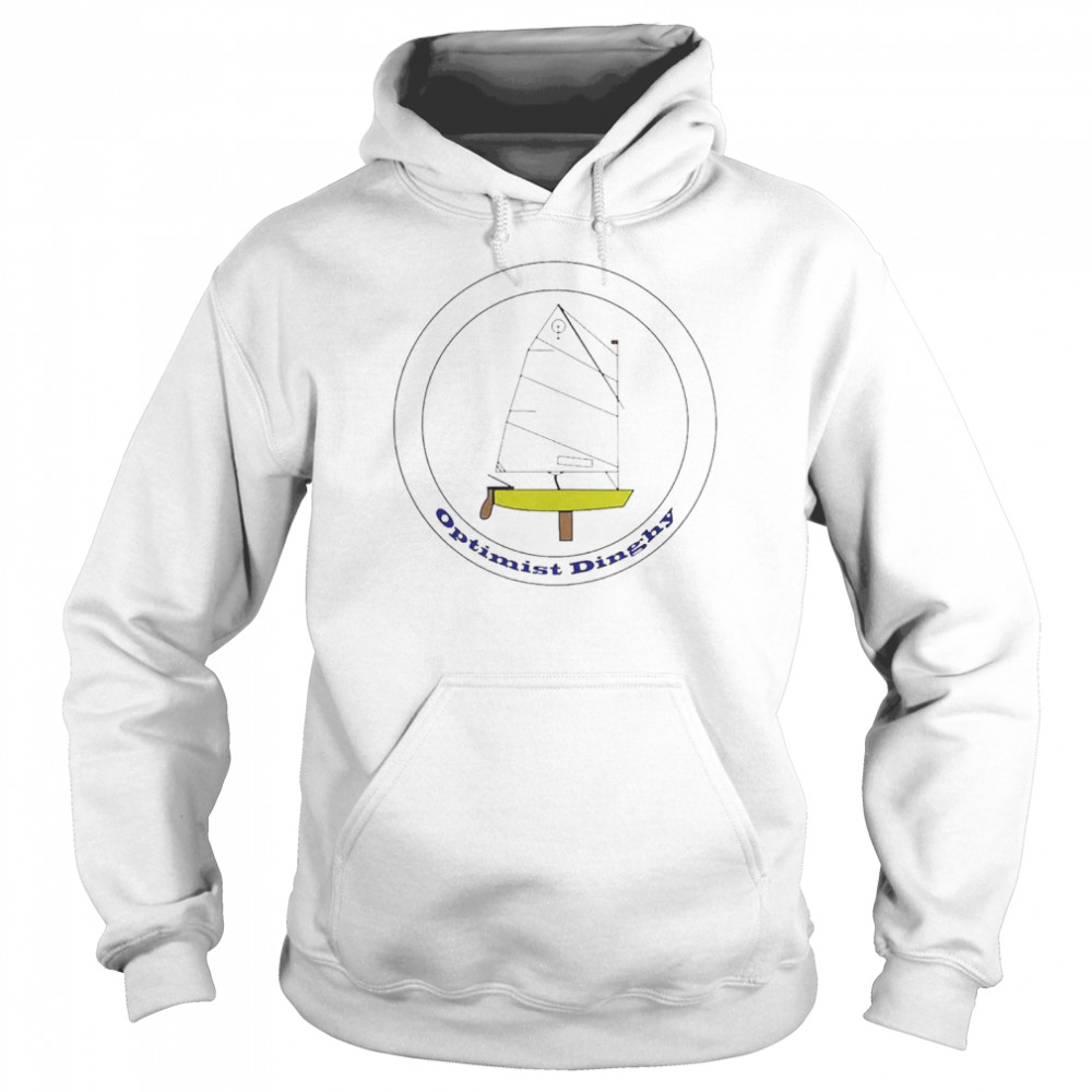 Optimist Sailing Dinghy Logo  Unisex Hoodie